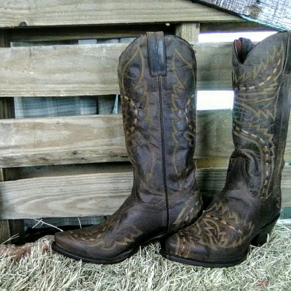 🎉HP🎉NIB Dan Post cowboy boots size 7M - Picture 4 of 6